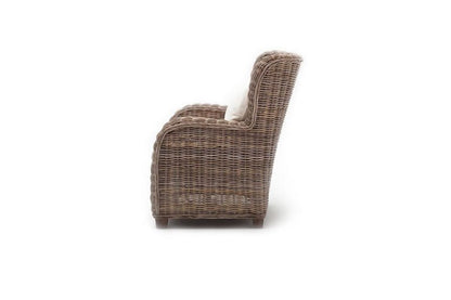 NovaSolo Halifax Queen Chair In Natural - CR42 - 8994921001616 - SideboardOutlet.com