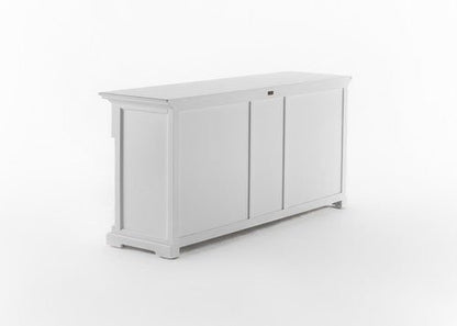 NovaSolo Provence Buffet With 5 Doors In White - B197 - 8994921004198 - SideboardOutlet.com